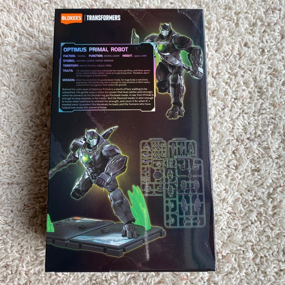 NIB LOT of 5 BLOKEES Transformers Classic Class Model Kits - Picture 7 of 8